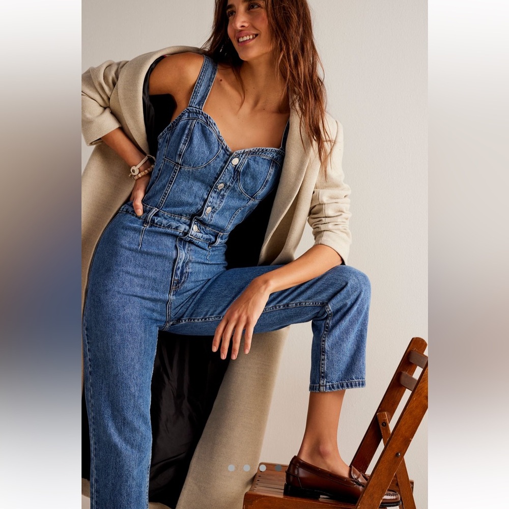 NWT Free People Kensington Jumpsuit